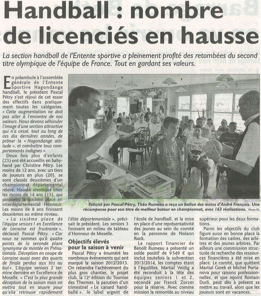 Assemblée générale 2013